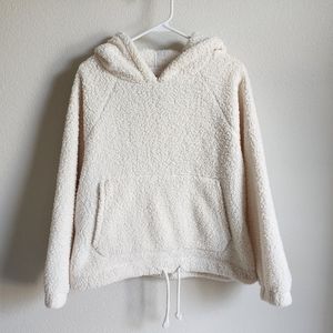American Eagle Sherpa Pullover Hoodie